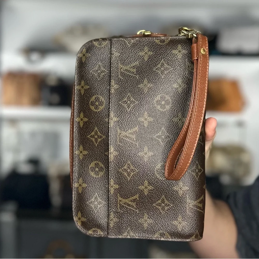 LV Monogram Wristlet